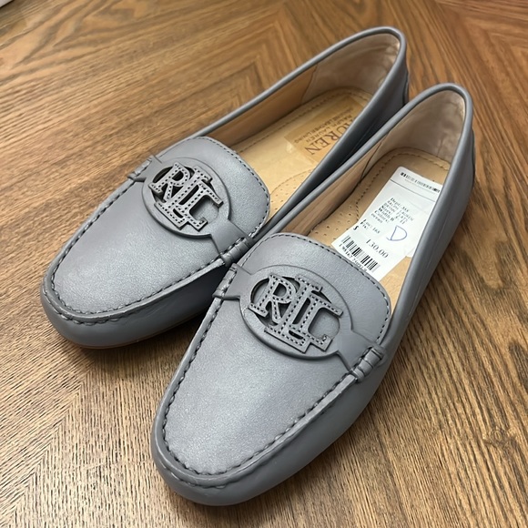 Polo Ralph Lauren Brynn Flats - Size 6.5- color Ocean - Picture 2 of 7